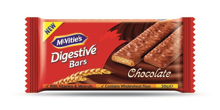 All-new Digestive Bars by McVities 